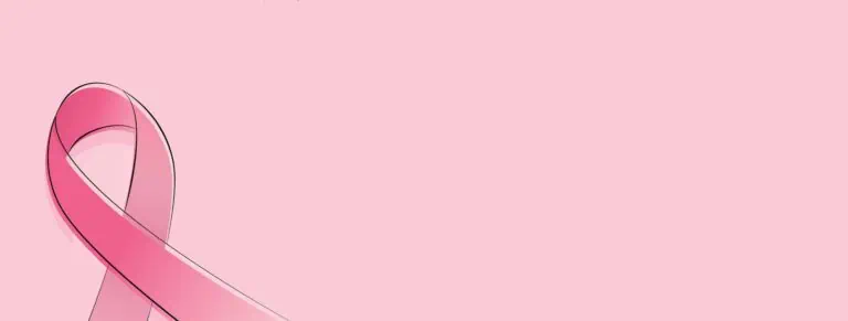 Pink ribbon for awareness